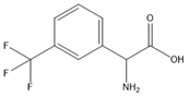 Benzeneacetic acid, α-amino-3-(trifluoromethyl)